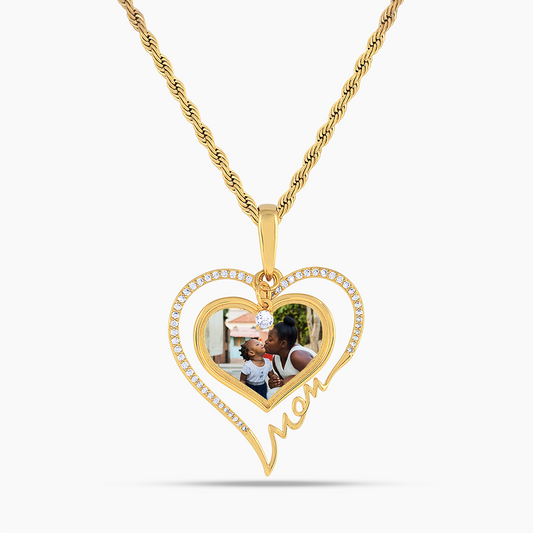 Momma’s Love Photo Pendant