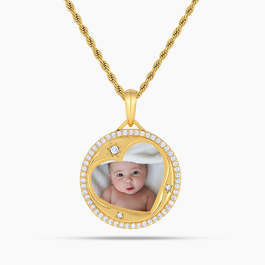 Circle Of Love Photo Pendant
