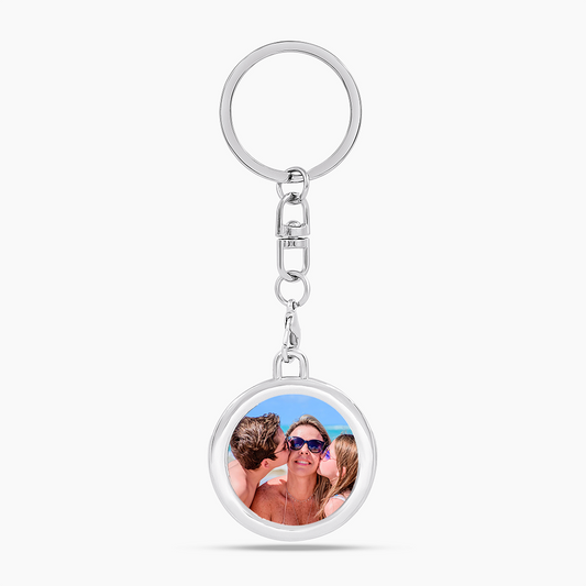 Memory Keychain Photo Pendant