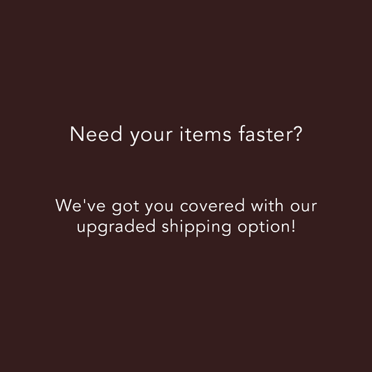 Upgraded Shipping